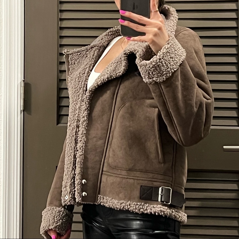 Zara Suede/Sherpa